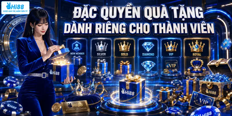 Đặc quyền quà tặng dành riêng cho thành viên