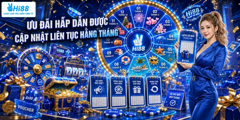 Ưu đãi hấp dẫn được cập nhật liên tục hằng tháng